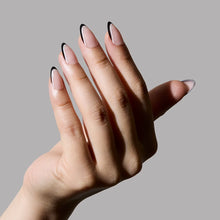 NO IN BETWEEN press-on nails - almond shape, short length