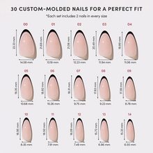 NO IN BETWEEN press-on nail bundle - full set view