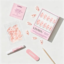 North Star press-on nails with glossy finish