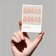 NOT YOUR CINDER-ELLA press-on nails with glossy finish