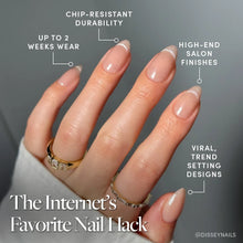 NOT YOUR CINDER-ELLA press-on nail design - solid color style detail
