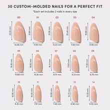 NOT YOUR CINDER-ELLA press-on nail bundle - full set view