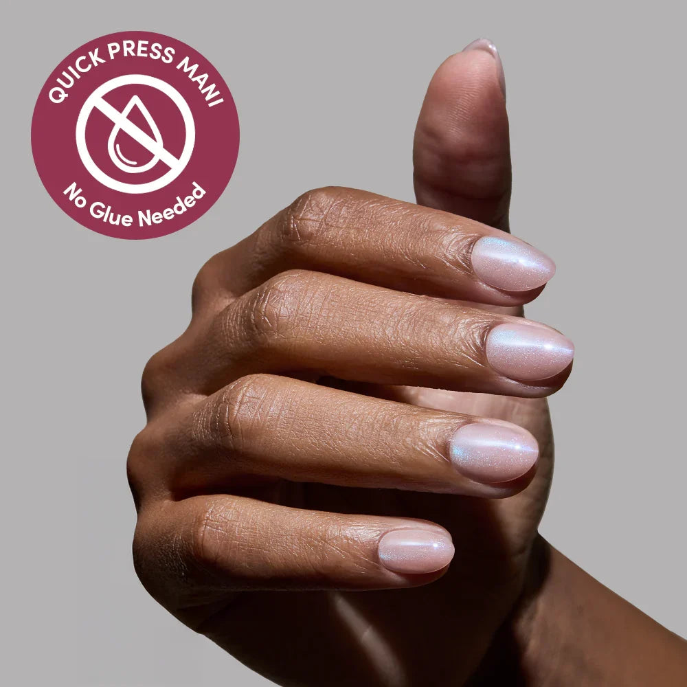 Nude Glazed, press-on nails, Nude Glazed 3