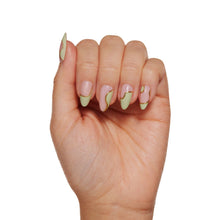 Olive You press-on nails in green shade