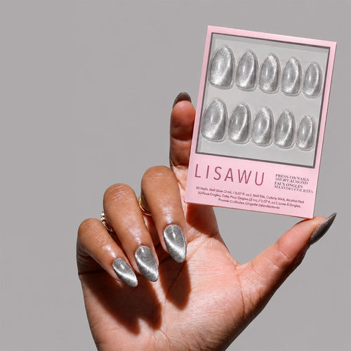 Oslo press-on nails with glossy finish