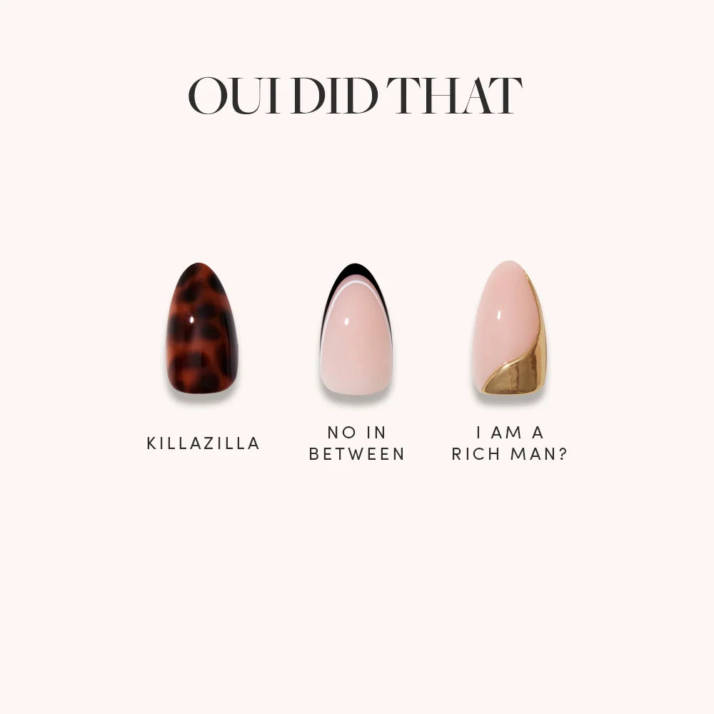 Lisawu OUI DID THAT press-on nail bundle style selection