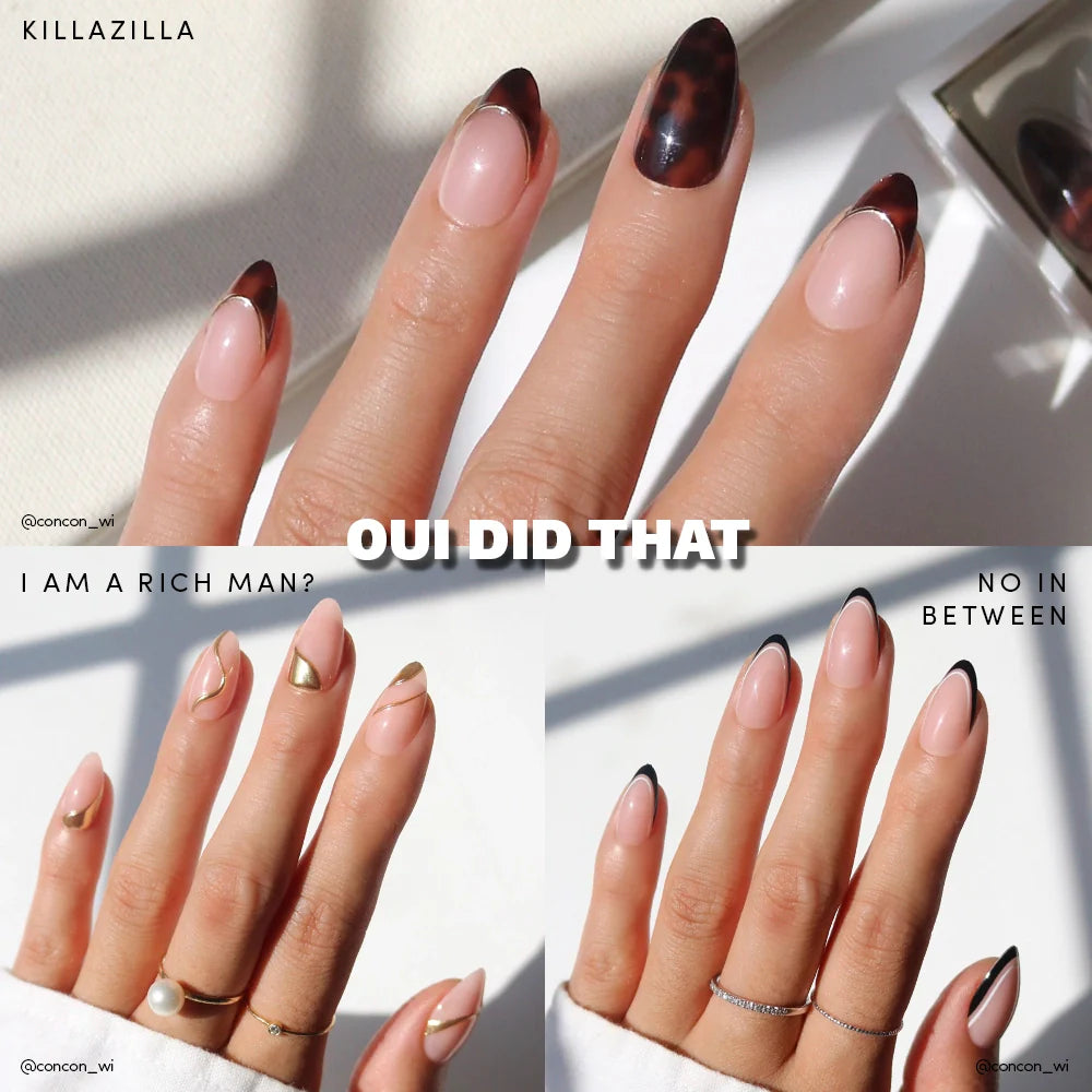 Lisawu OUI DID THAT press-on nail bundle manicure lifestyle photo