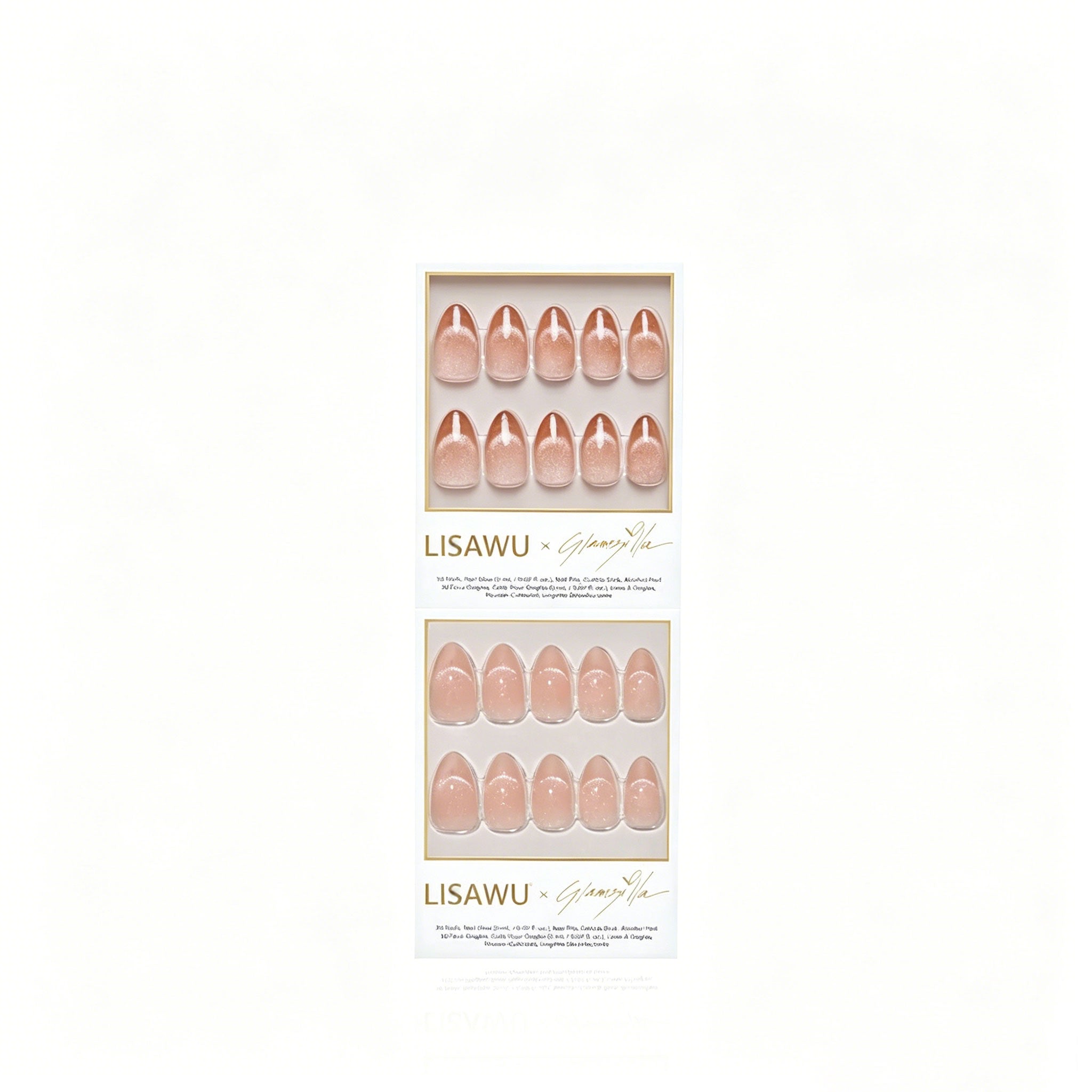 OUI OUI VELVET press-on nails in brown shade