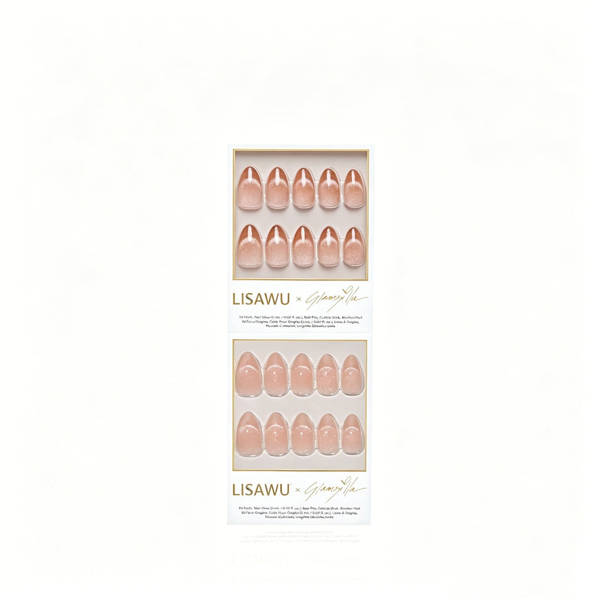 OUI OUI VELVET press-on nails in brown shade