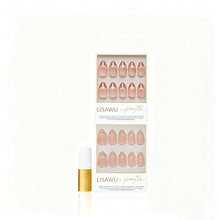 OUI OUI VELVET press-on nails in nude shade