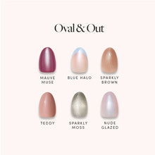 Oval & Out, press-on nails, oval shape, menu display, 2026 03 Quickpressbundles Oval Out Nailmenu