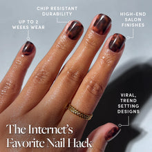 Own It All press-on nails with glossy finish