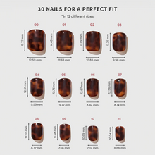 Own It All press-on nail design - solid color style detail