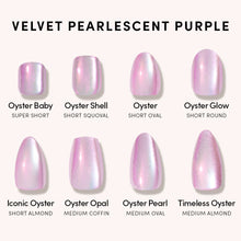 Oyster Baby press-on nail bundle - full set view