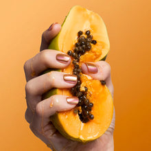 Papaya Chrome press-on nails product detail