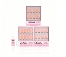 Pardon My Pastels press-on nails in pink shade