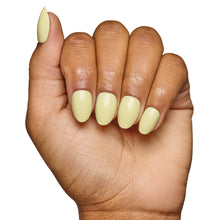 Pastel yellow press-on nails with soft matte finish for a subtle and stylish nail set look