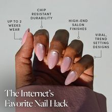 Pearl Me Softly press-on nails featuring soft pearl white color and glossy finish perfect for elegant nail styles