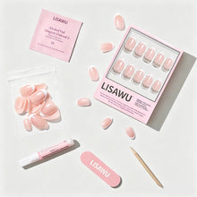 Pearlfect press-on nails in white shade