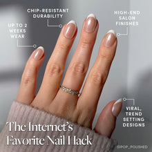 Pearlfect press-on nails with glazed finish