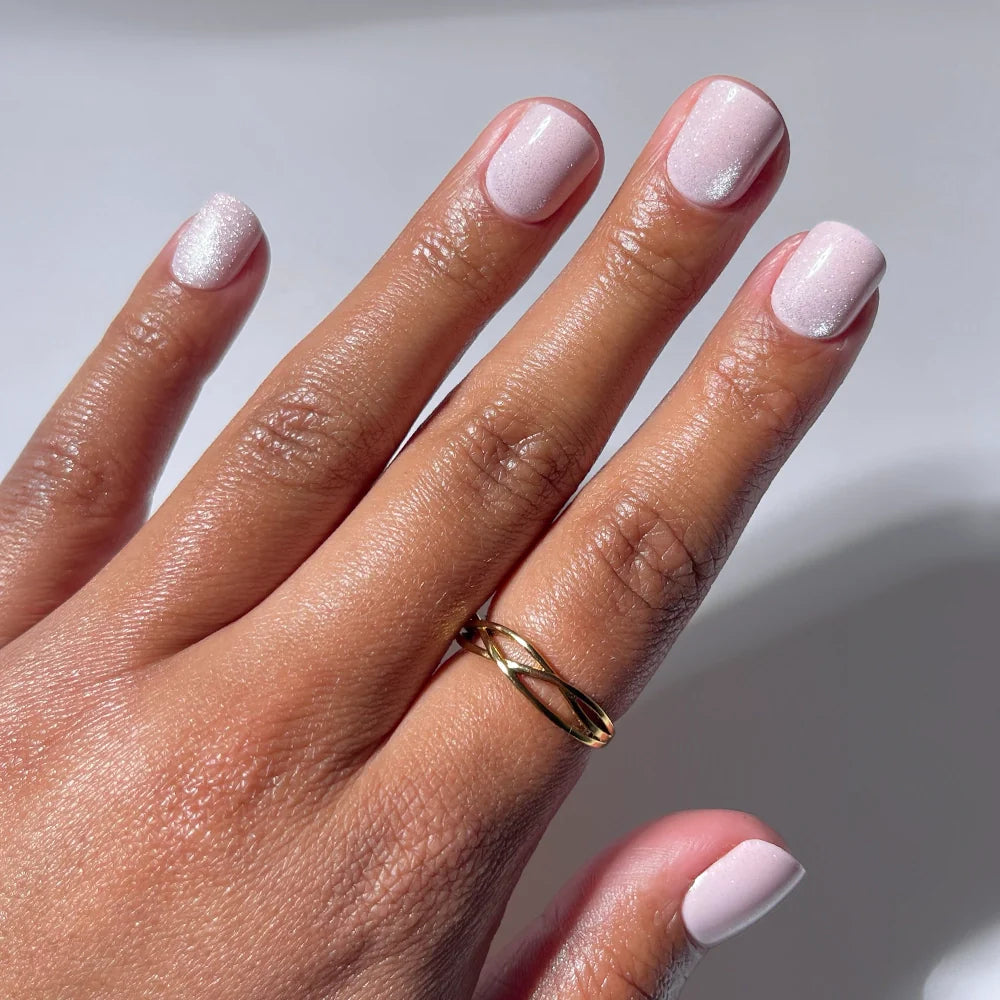 Pink Legacy press-on nails in pink shade