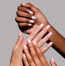 Pink Legacy press-on nails with glossy finish