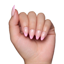 Pink Macaron press-on nail bundle - full set view