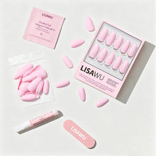 Pink Obsession press-on nails with glossy finish