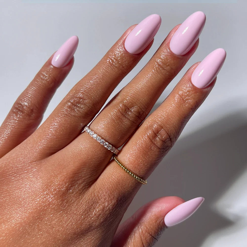 Pink Obsession press-on nails in pink shade