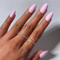 Pink Poise press-on nails in pink shade