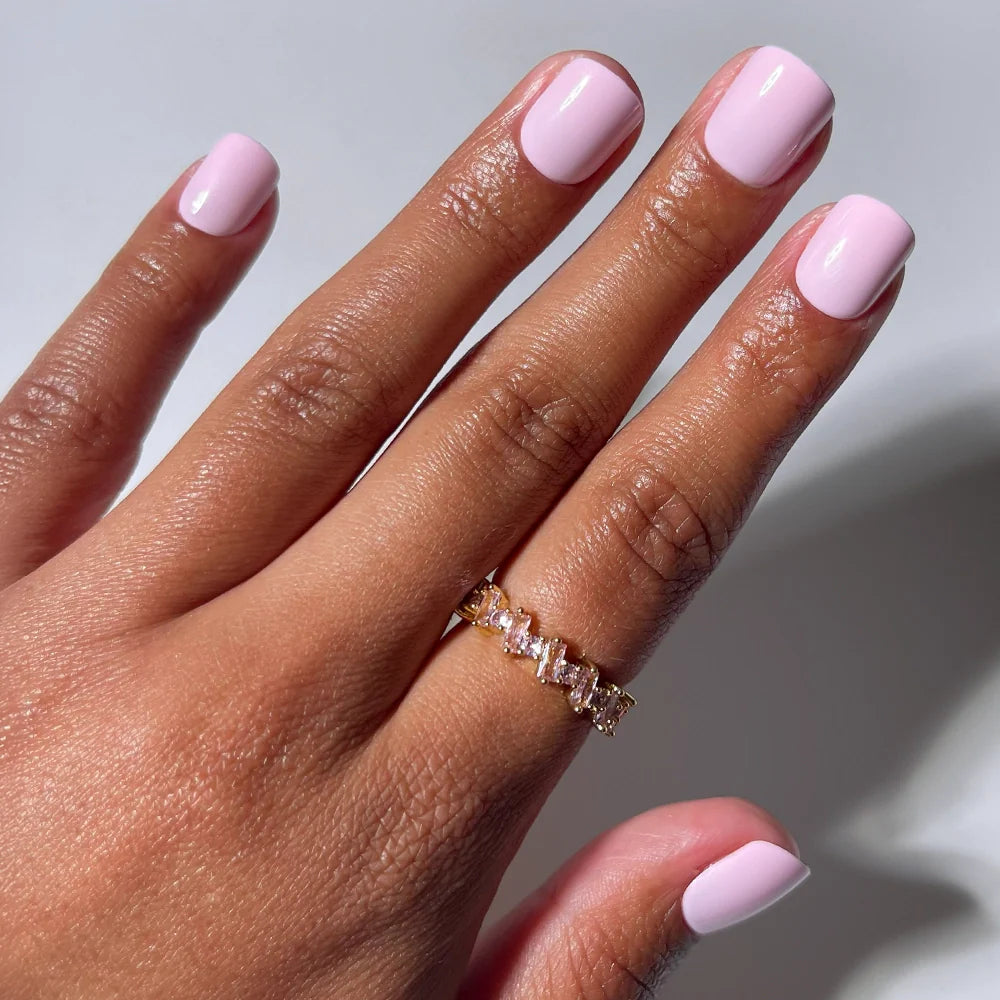 Pink Pop press-on nails in pink shade