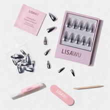 Platinum press-on nails product detail