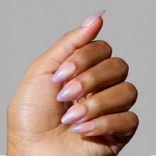 Polar Day press-on nails with glossy finish