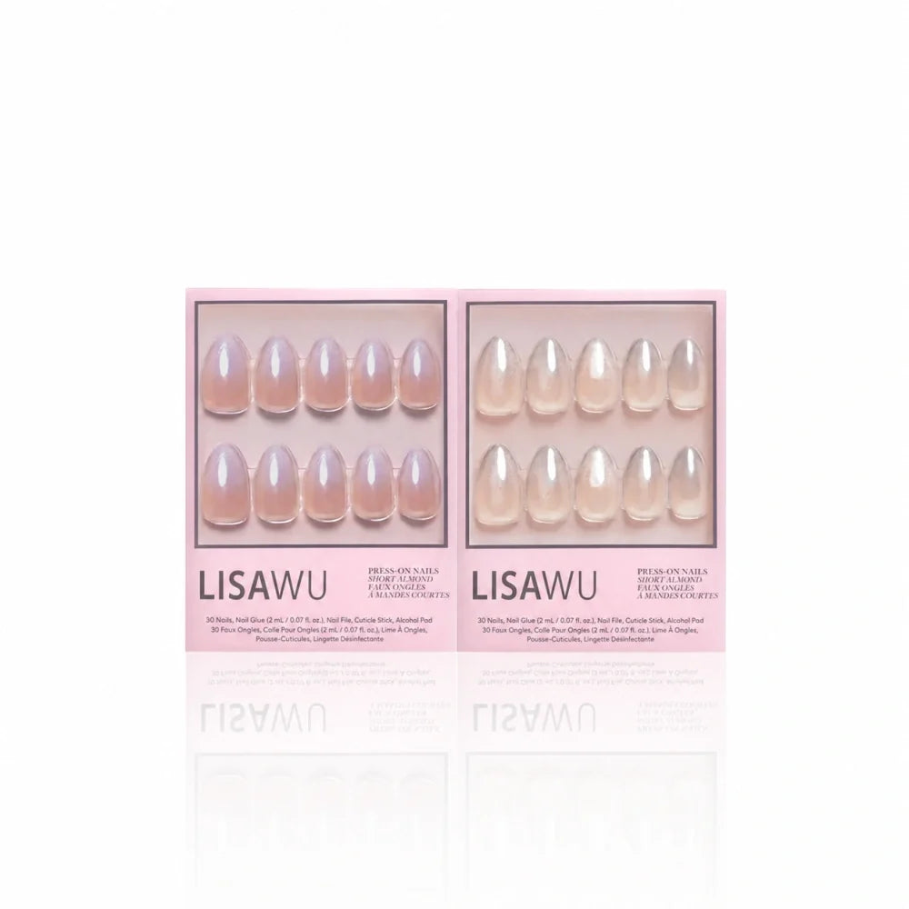 Polar Duo press-on nails in nude shade