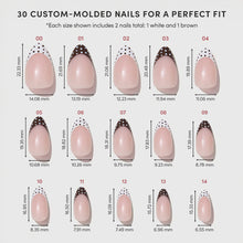 Polka In Positano press-on nail design - polka dots style detail