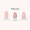 Lisawu Polka Pop press-on nail bundle style selection