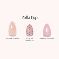 Lisawu Polka Pop press-on nail bundle style selection