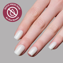 Porcelain press-on nail design - solid color style detail
