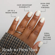 Porcelain press-on nail bundle - full set view