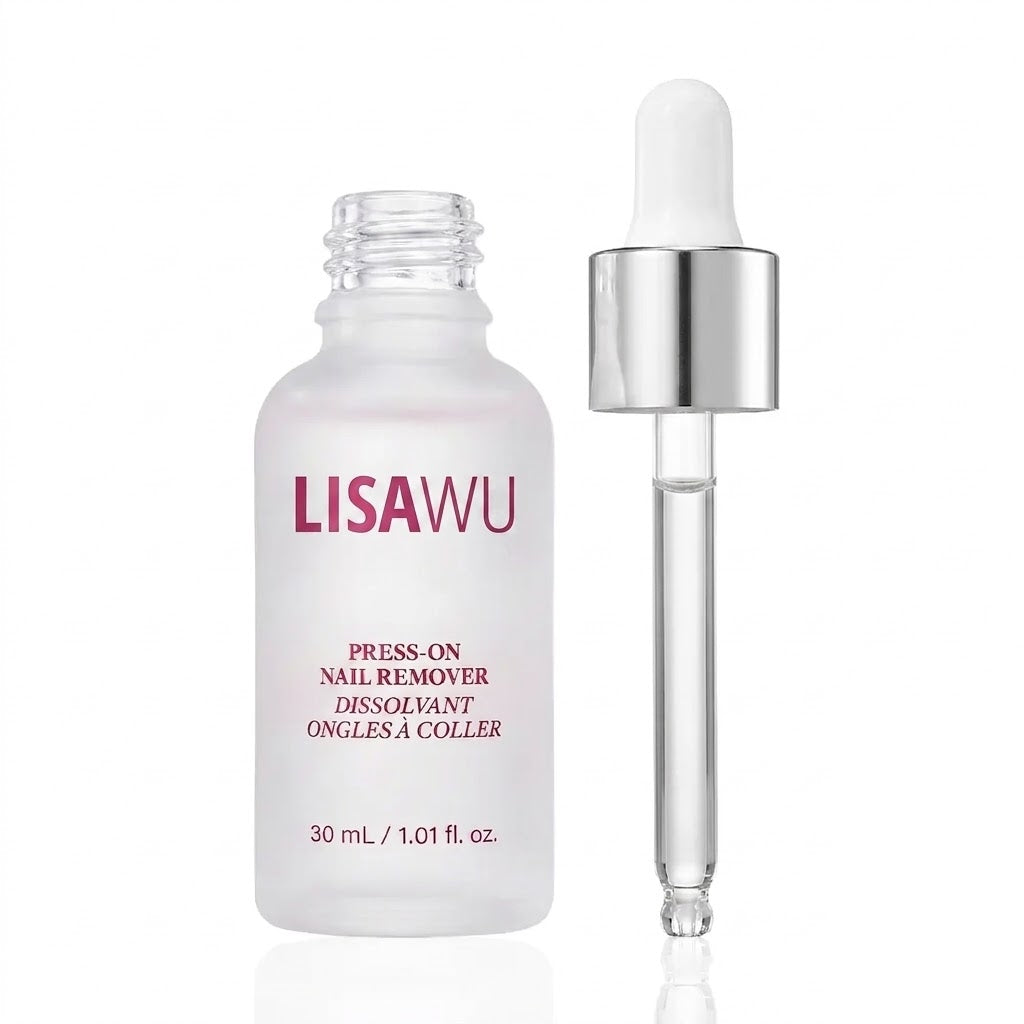 Press-On Nail Remover press-on nail design - velvet style detail
