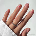 Pretty Bloom press-on nails in pink shade