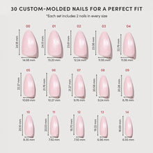 Promise Kept press-on nail design - solid color style detail