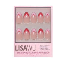 Pure Hearted press-on nails in red shade