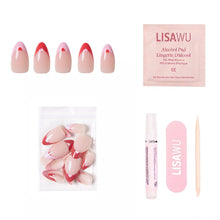 Pure Hearted press-on nails in white shade