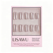 Pure Intentions press-on nails in silver shade