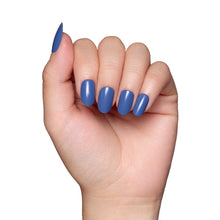 Regal Blue press-on nail bundle - full set view