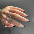 Lisawu Rogue press-on nails manicure close-up