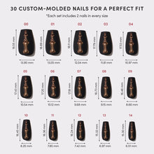Rosy Remains press-on nail design - 3d style detail