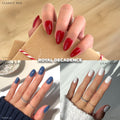 Lisawu Royal Decadence press-on nail bundle manicure lifestyle photo