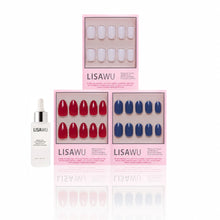 Royal Decadence press-on nails in white shade